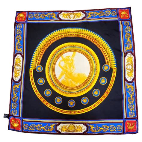 fake versace scarves|gianni Versace silk scarf.